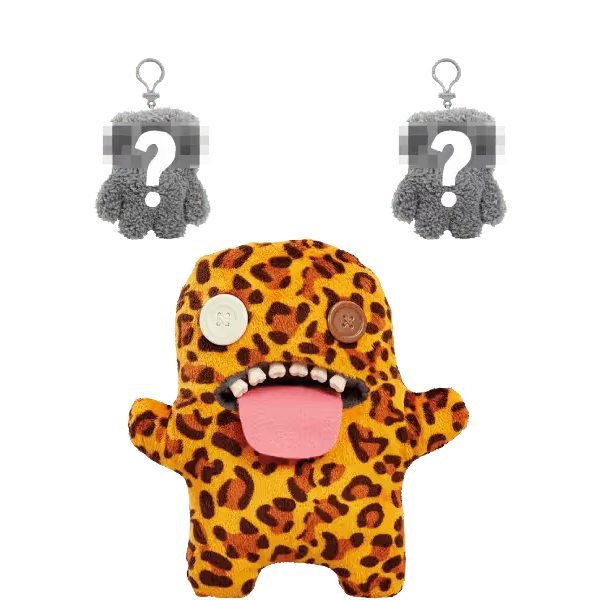 Oogah Boogah Leopard & Keyring Pack